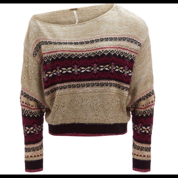  NWOT FREE PEOPLE SkinLake Sweater M - Picture 7 of 8